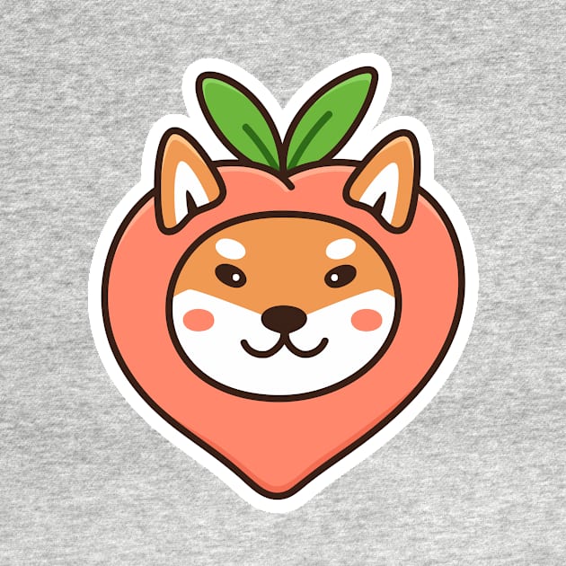 Peach Shiba Inu by Viaire